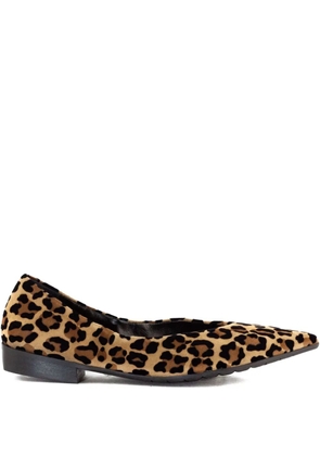 mara bini pointed-toe flat pumps - Brown