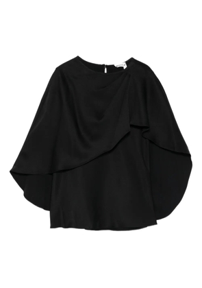 Simkhai cape-detail top - Black