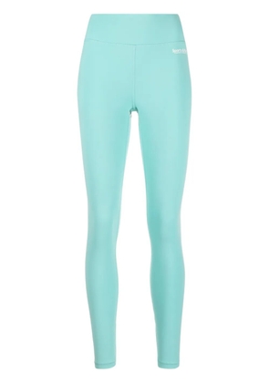 Sporty & Rich Club Logo high-waist leggings - Green