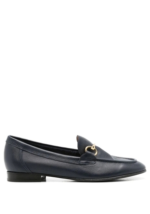 Sarah Chofakian Siena Oxford leather loafers - Blue