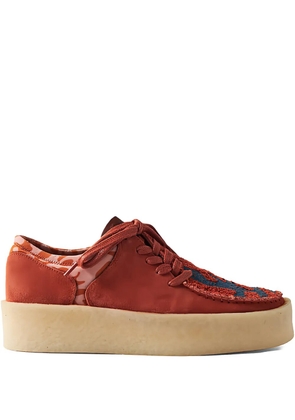 Clarks Originals x Salehe Bembury lace-up Derby shoes - Orange