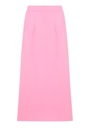 Olympiah Fenda side-slit midi skirt - Pink