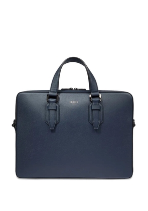 Lancel leather buckle-fastening briefcase bag - Blue
