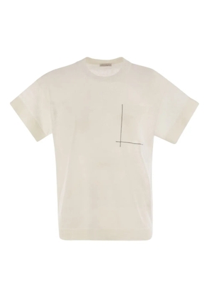 Brunello Cucinelli pocket-detail T-shirt - Neutrals