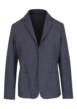 Kiton checked blazer - Blue