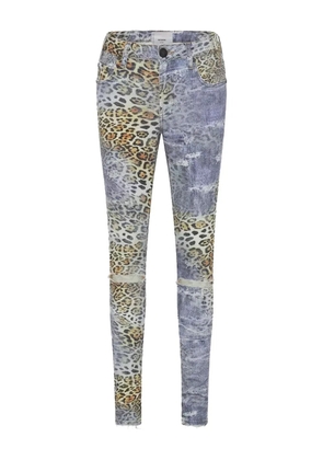 One Teaspoon Freebirds II ripped leopard jeans - Blue