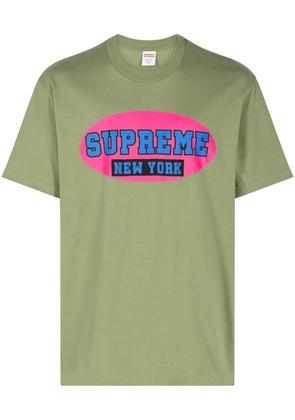 Supreme New York cotton T-shirt - Green