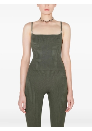 MISBHV ribbed-knit tank top - Green