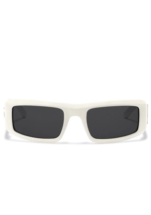 Palm Angels Eyewear Kerman logo-print sunglasses - White