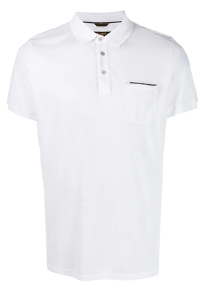 Moorer Peschici-JTP cotton polo shirt - White