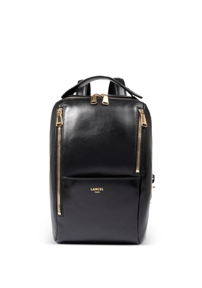 Lancel small Origami double-zip leather backpack - Black