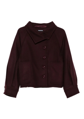 SUSANNE BOMMER button-fastening patch-pocket jacket - Red