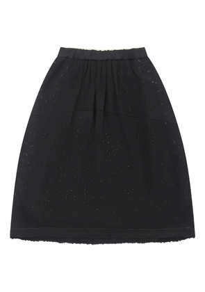 Renli Su panelled skirt - Black