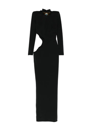 MITILIANE COUTURE cut-out neck dress - Black
