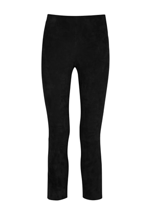 Vince leather cropped trousers - Black