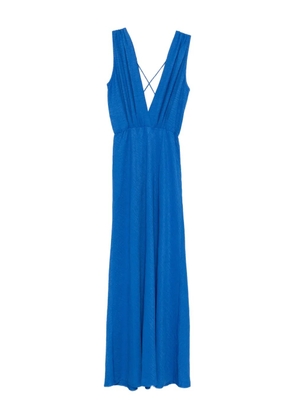 BLAKLACE V-neck strappy dress - Blue