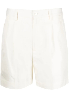 Ralph Lauren Collection high-rise gathered shorts - White