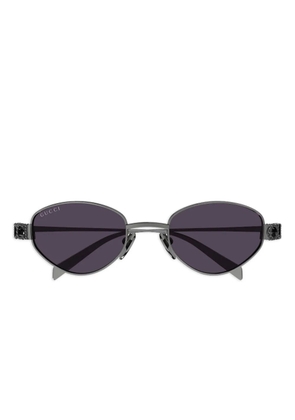 Gucci Eyewear oval-frame sunglasses - Grey