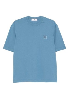Stone Island logo-patch short-sleeve T-shirt - Blue