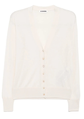 Jil Sander V-neck cardigan - Neutrals