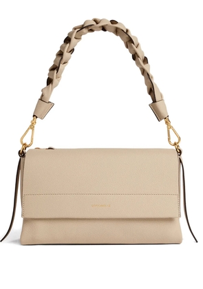 Coccinelle small Boheme braided-handle shoulder bag - Neutrals