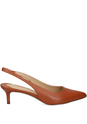 Lauren Ralph Lauren pointed slingback pumps - Brown