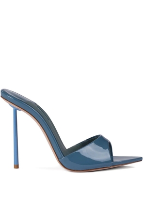 Le Silla 120mm Bella patent leather stiletto sandals - Blue