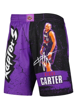 Mitchell & Ness Vince Carter Toronto Raptors Player Burst shorts - Purple