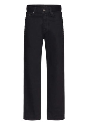 Valentino Garavani Untitled studs straight-leg jeans - Black
