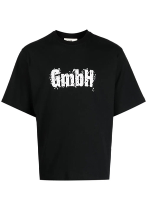 GmbH logo-print crew-neck T-shirt - Black