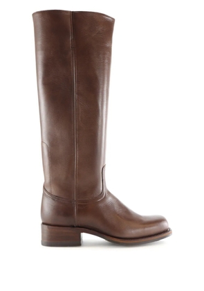 Notabene 30mm Achilla leather boots - Brown