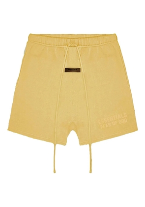 FEAR OF GOD ESSENTIALS drawstring shorts - Yellow