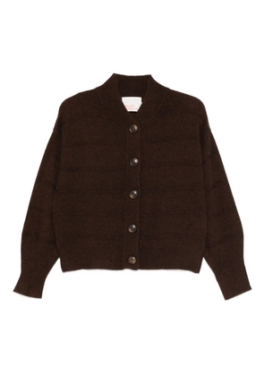 absolut cashmere Margherita buttoned cardigan - Brown