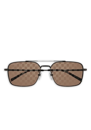 Gucci Eyewear GG1957SA geometric-frame sunglasses - Black