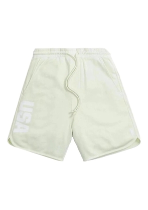 KITH drawstring track shorts - Green