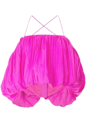 Acler Varley pleated top - Pink