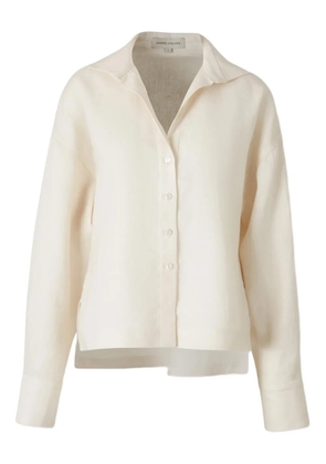 ANDRES OTALORA Si Sabes buttoned-cuff shirt - Neutrals