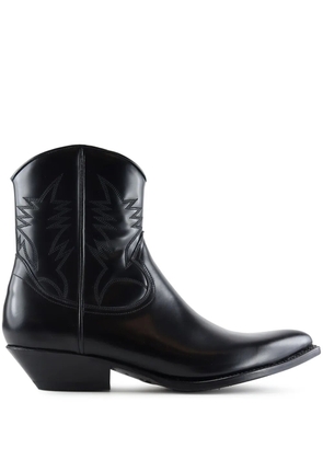 Notabene Django leather boots - Black