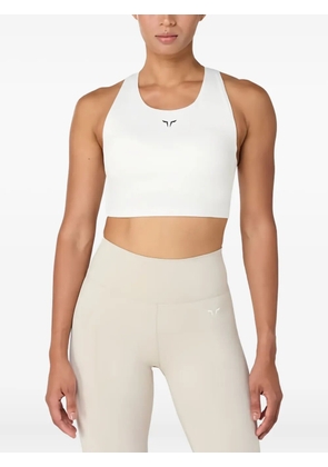 SQUATWOLF racer-back tank top - White