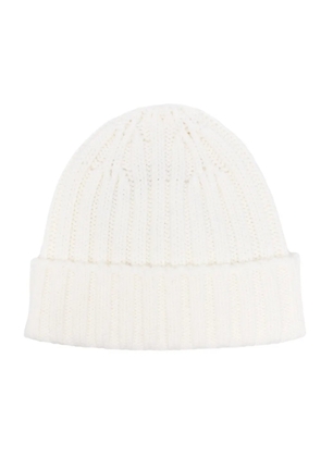 ASPESI virgin wool beanie - White