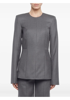 Adam Lippes round-neck top - Grey