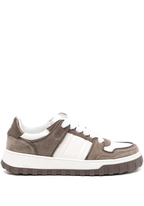 AMI Paris leather sneakers - Brown