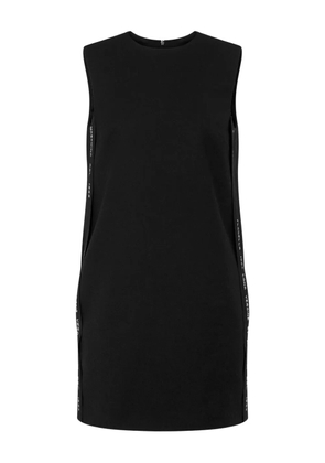 Moschino sleeveless tape-detail mini dress - Black