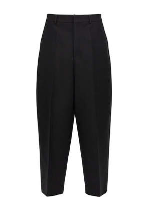 Valentino Garavani cropped wide-leg trousers - Black