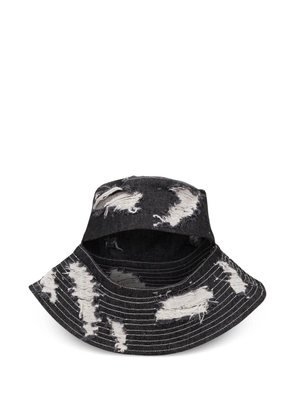 Who Decides War wide brim hat - Black