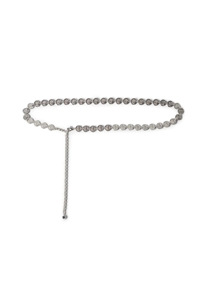 Claudie Pierlot circle-chain belt - Silver