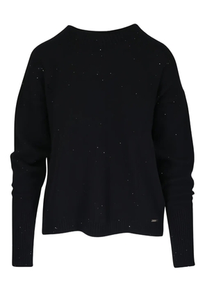 Kiton sparkle-detail sweater - Black