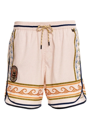 Agua Bendita Liam Fiore swim shorts - White