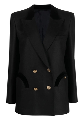 Blazé Milano tailored double-breasted blazer - Black