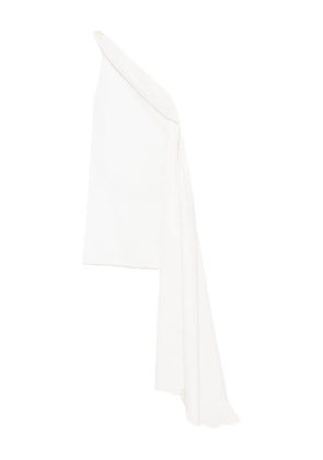 Carol Christian Poell asymmetric dress - White